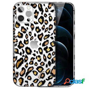 Custodia per iPhone 13 Pro Kingxbar Wild Series - Leopardo