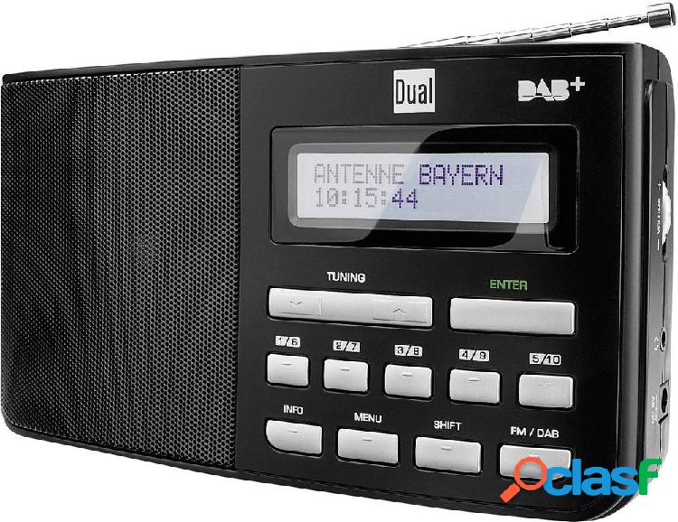 DAB5.2 Radio portatile DAB+, FM Nero