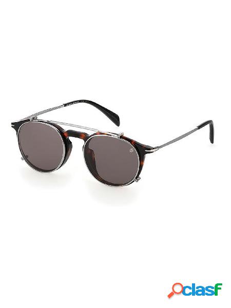 DAVID BECKHAM OCCHIALI DONNA DB1003GCS086IR METALLO