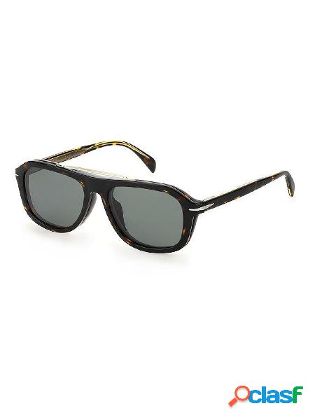 DAVID BECKHAM OCCHIALI DONNA DB7006GCS086QT METALLO