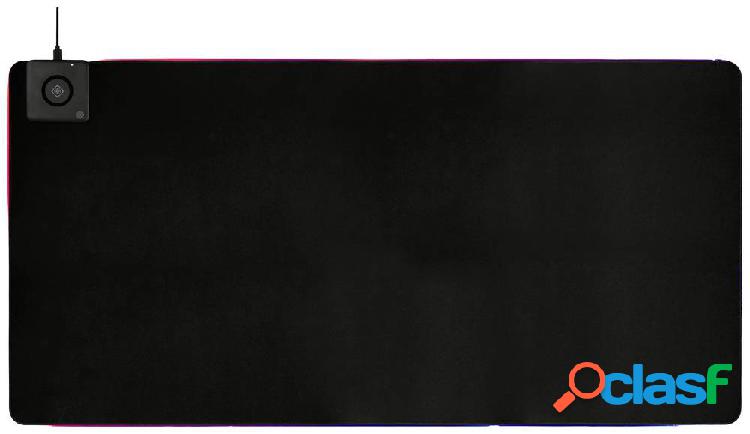 DELTACO GAMING DMP330 Gaming mouse pad Illuminato Nero (L x