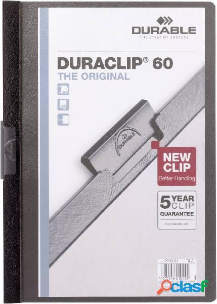 Durable Cartellina con clip DURACLIP 60 - 2209 220901 DIN A4