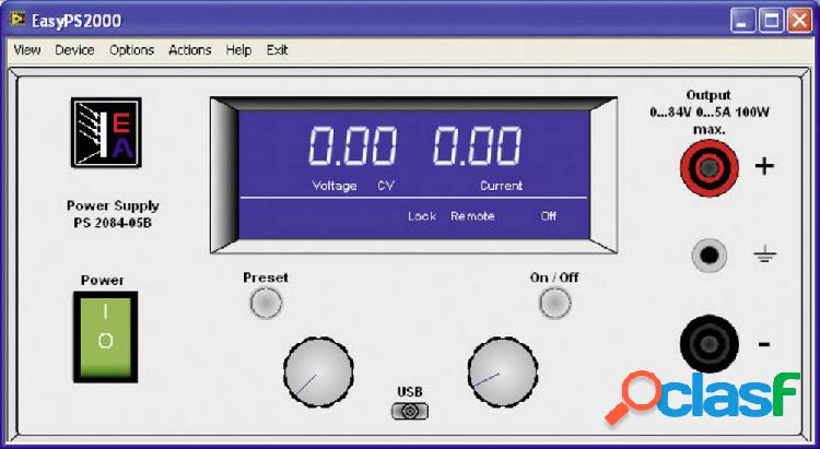 EA Elektro Automatik Software Windows EasyPS2000 per