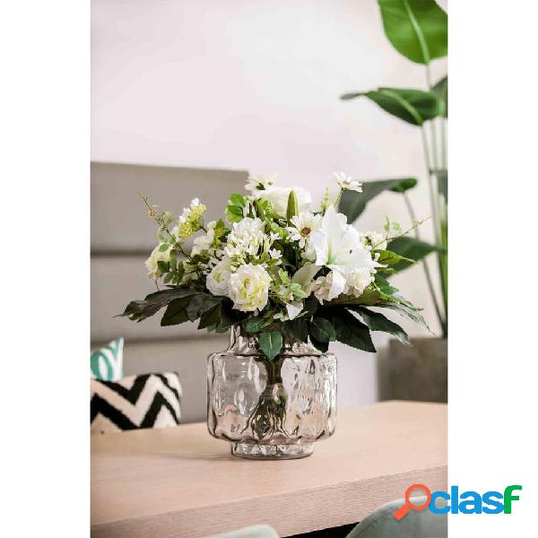 Emerald Bouquet Artificiale White Dream
