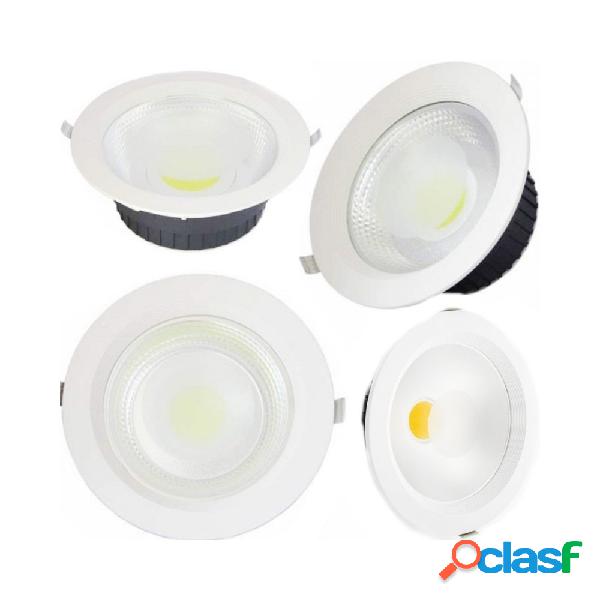 FARETTO FARO LED COB 30W GML INCASSO MOLLA ALETTE LUCE