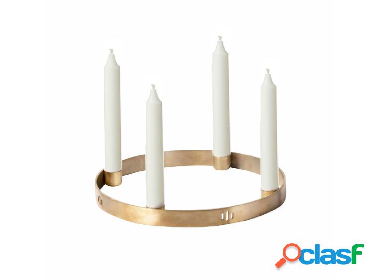 Ferm Living Candle Holder Circle Candelabro - Small
