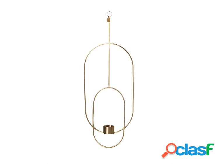 Ferm Living Hanging Tealight Deco Oval Portacandele