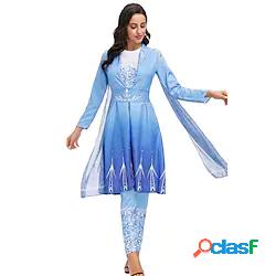 Frozen Congelato Da principessa Elsa Completi Per donna
