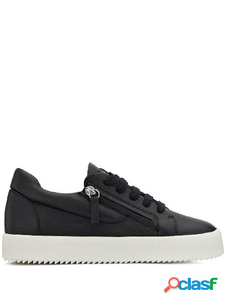 GIUSEPPE ZANOTTI DESIGN SNEAKERS DONNA RW90011002 PELLE NERO