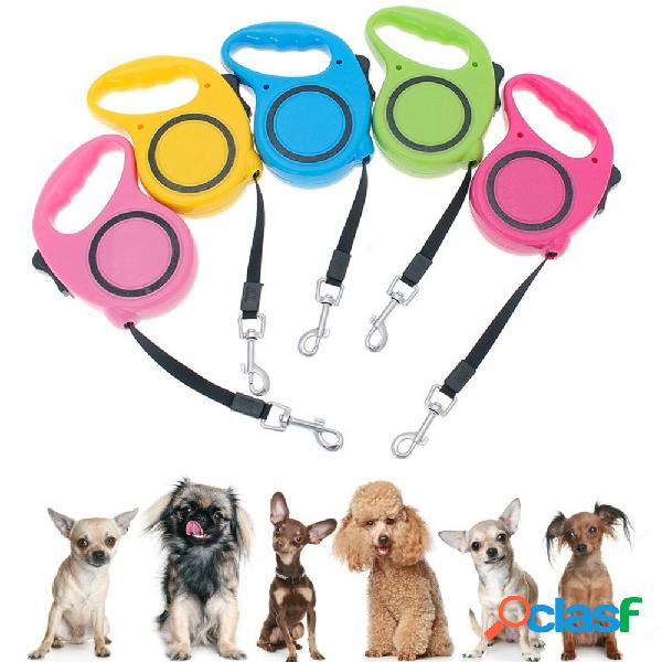 GUINZAGLIO ALLUNGABILE PER CANE MEDIA PICCOLA TAGLIA 3 METRI