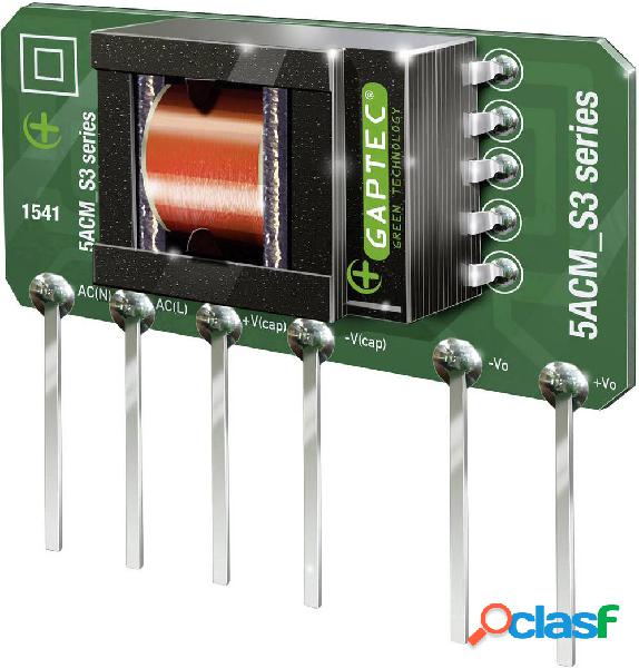 Gaptec 5ACM_03S3 Alimentatore AC / DC open frame 3.3 V/DC 5
