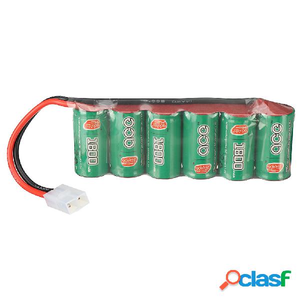 Gens ACE Spina Tamiya 7.2V 1800mAh SC NiMH Batteria per auto