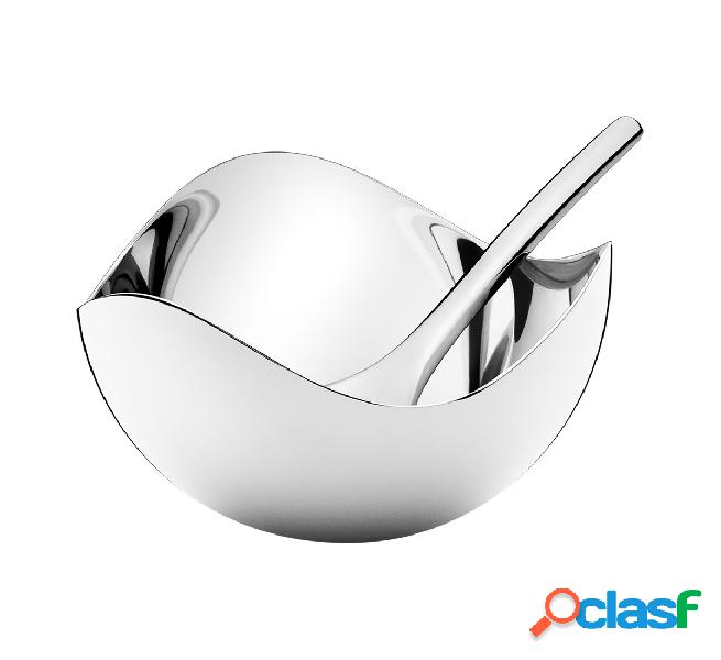 Georg Jensen Bloom Saliera con Cucchiaino