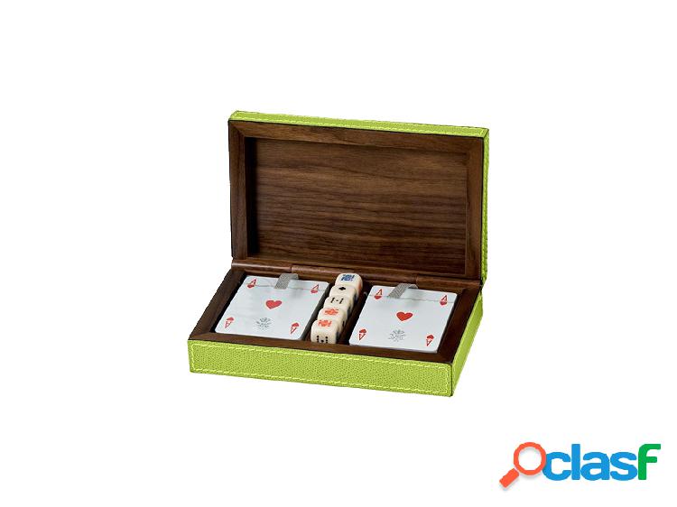 Giobagnara Royal Dice & Playing Card Holder - Kit da Gioco