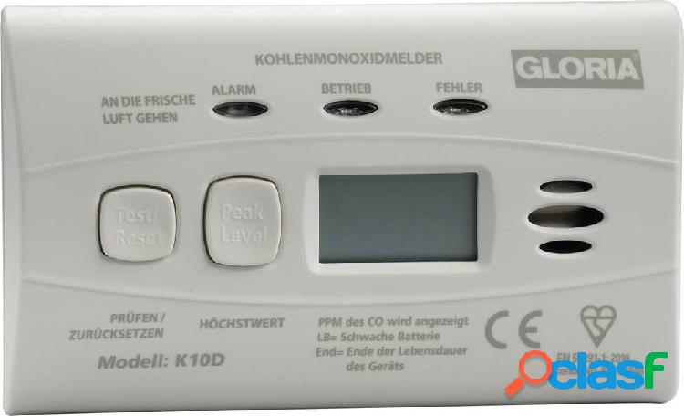 Gloria 25185110.0000 Rilevatore monossido di carbonio