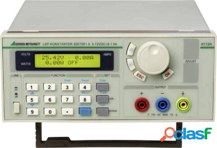 Gossen Metrawatt LSP 32 K 72 R 1,5 Alimentatore da