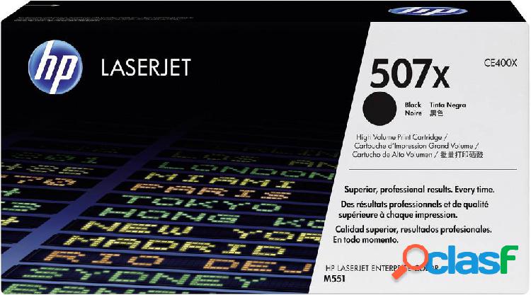 HP 507X CE400X Cassetta Toner Nero 11000 pagine Originale