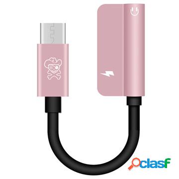 Hat Prince HC-13 USB-C / 3,5 mm e adattatore audio di tipo C