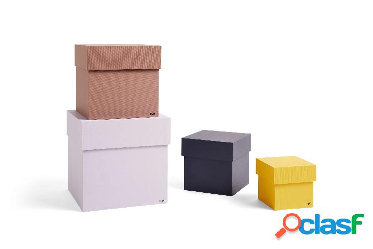 Hay Box Set of 4 Boxes - Lavender