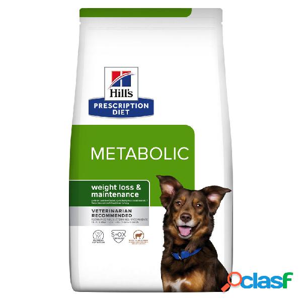 Hill's Prescription Diet Dog Metabolic con Agnello e riso 12