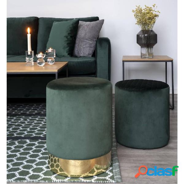 House Nordic Pouf Myla Verde