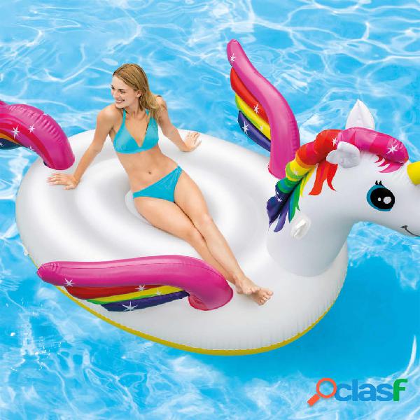 INTEX Galleggiante per Piscina Mega Unicorn Island 57281EU