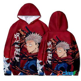Inspired by Jujutsu Kaisen Yuji Itadori 100% Polyester