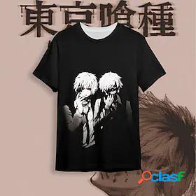 Inspired by Tokyo Ghoul Kaneki Ken 100% Polyester T-shirt