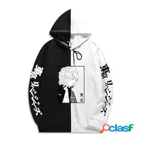 Inspired by Tokyo Revengers Mikey 100% Polyester Hoodie