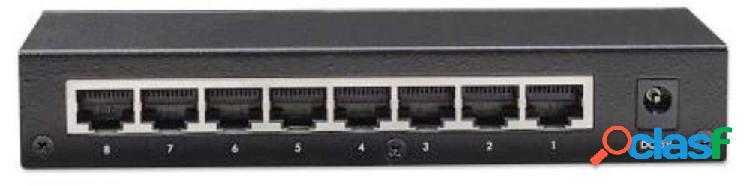 Intellinet 523318 Switch di rete 8 Porte 100 MBit/s