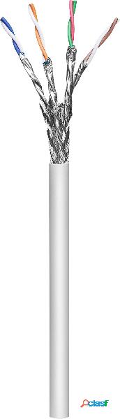 Intellinet 704953 Cavo installazione CAT 6A S/FTP Grigio 100