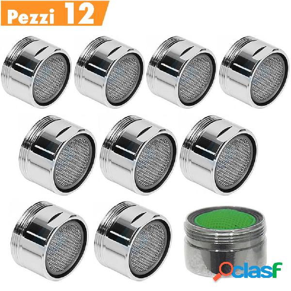 KIT SET 12 PEZZI FILTRO FILTRINO RUBINETTO ROMPIGETTO