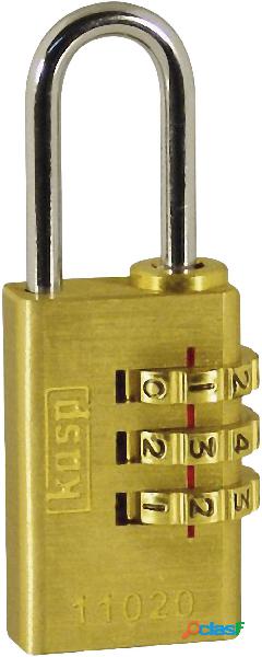 Kasp K11020D Lucchetto Oro - Giallo Serratura a combinazione