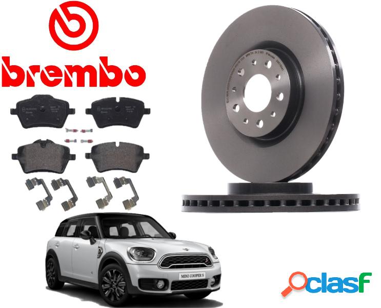 Kit Dischi e Pastiglie Freno Anteriori Brembo Mini