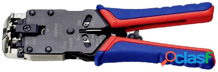 Knipex 97 51 12 97 51 12 D1 Pinza crimpatrice Spina modulare