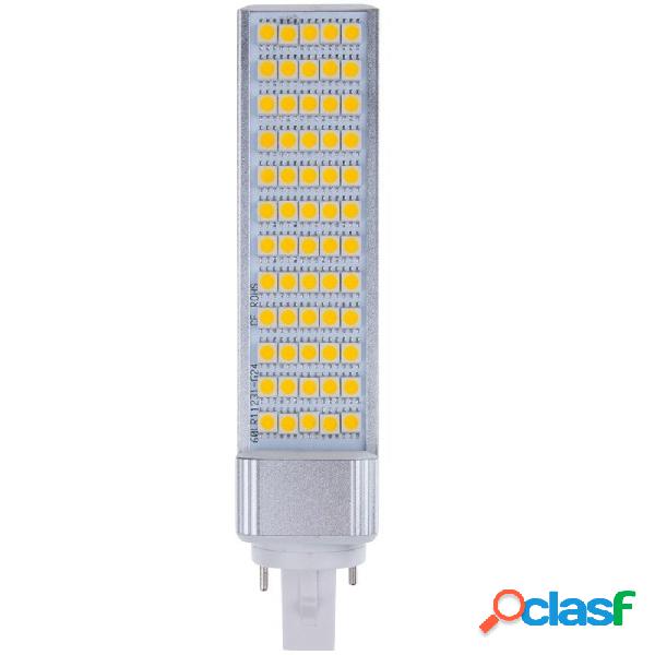 Lampadina Lampada Faretto G24 PL 15W 220V 60 Led Luce Bianco