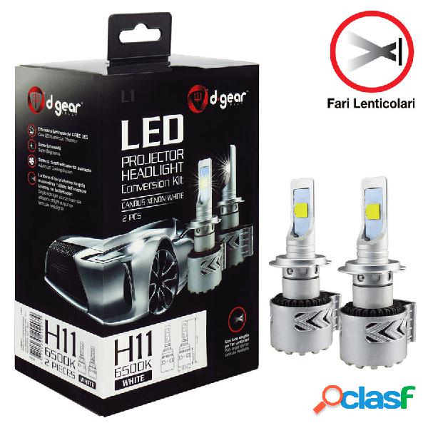 Lampadine H11 Led Projector Headlight Conversion Kit -