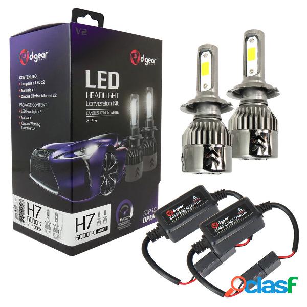 Lampadine H7 Led Headlight Conversion Kit V2 - D-GEAR