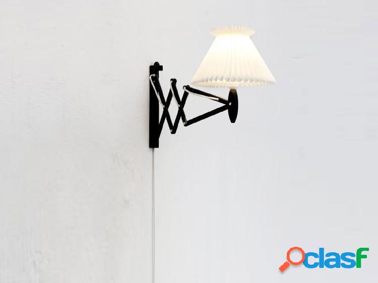 Le Klint Sax 234 - 6/21 Lampada a Parete - Rovere Nero -