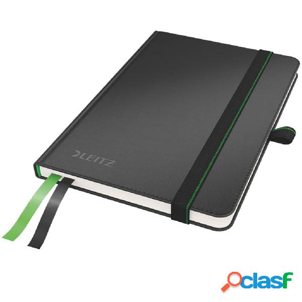 Leitz Quaderno Complete A6 a Quadretti Nero