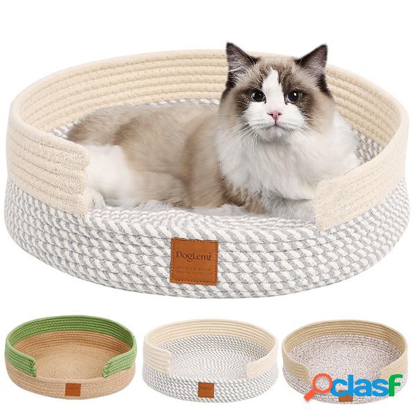 Letti per gatti in cotone naturale per gatti Casa per gatti