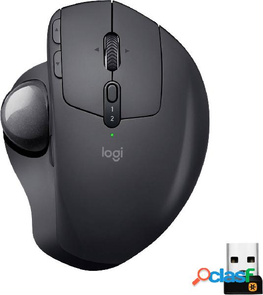 Logitech MX Ergo Trackball wireless Bluetooth®, Senza fili