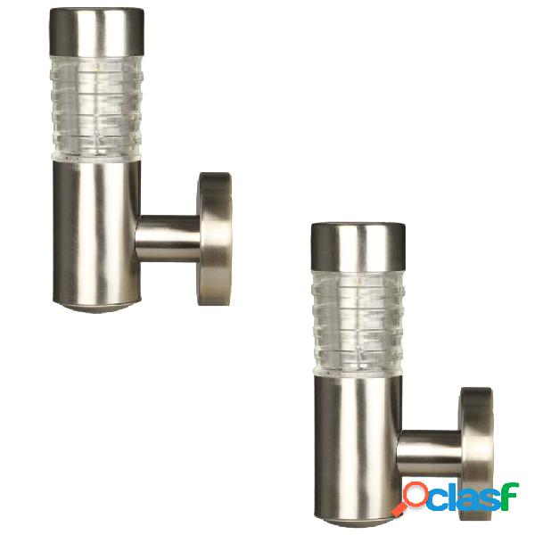 Luxform Luce Solare LED da Giardino a Parete Tacoma 2 pz