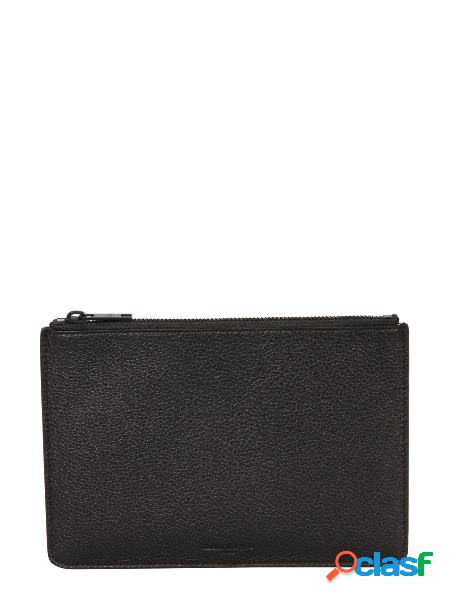 MAISON MARGIELA POCHETTE UOMO S55UI0193P2686H1669 PELLE NERO