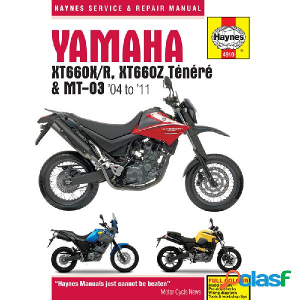 Manuale di officina per Yamaha MT-03 -11