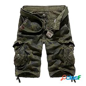 Mens Casual Classic Multi Pocket Bermuda shorts Cargo Shorts