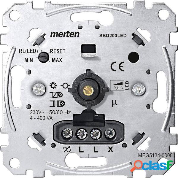 Merten MEG5134-0000 Dimmer da incasso Adatto per lampadina: