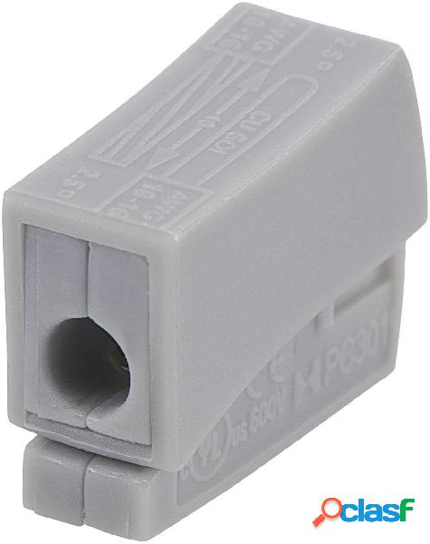 Morsetto flessibile per lampade: 0,5 a 2,5 mm², rigido: 0,5