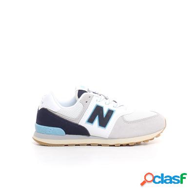 NEW BALANCE 574 scarpa sportiva bambina - bianco blu