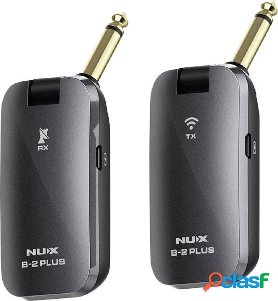NUX B-2 Plus a clip Lavalier Sistema senza fili per chitarre